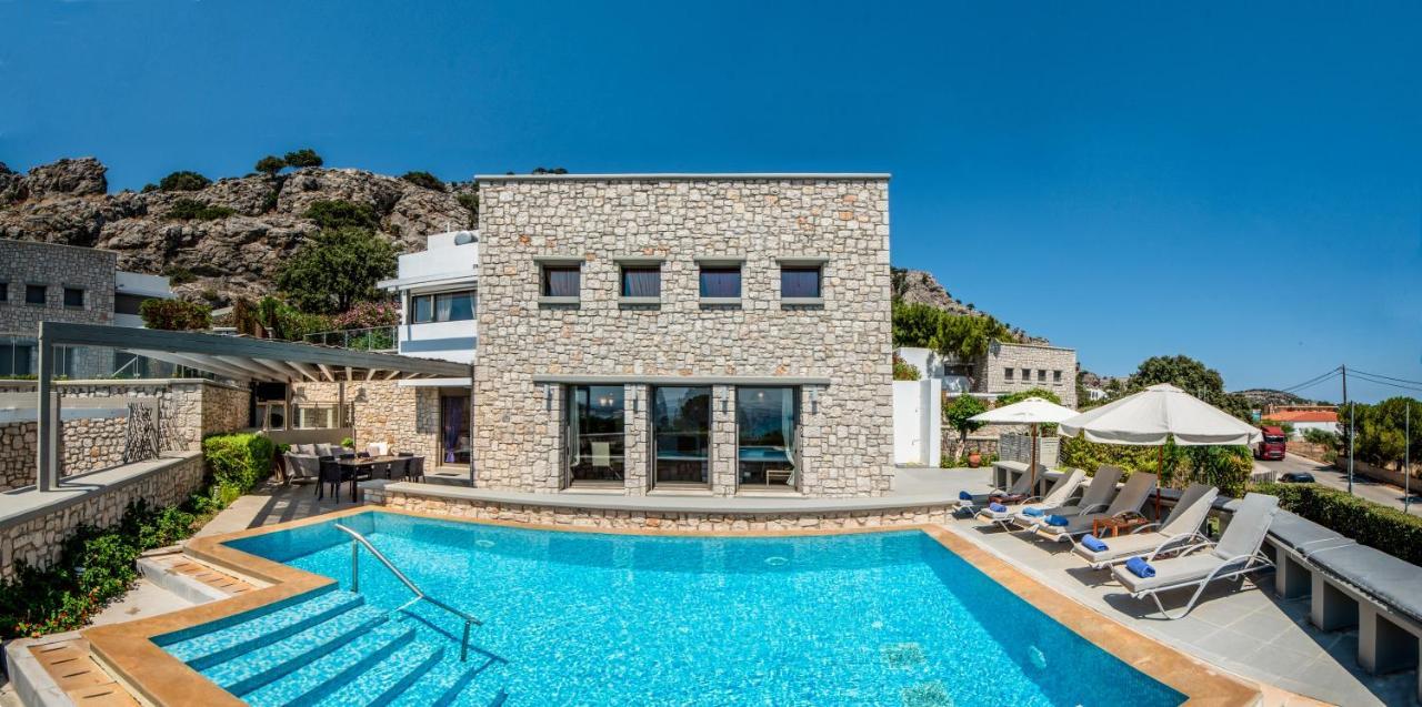 Villa Costamare - Enjoy Lazy Days On The Private Pool-Jacuzzi Pefki Kültér fotó
