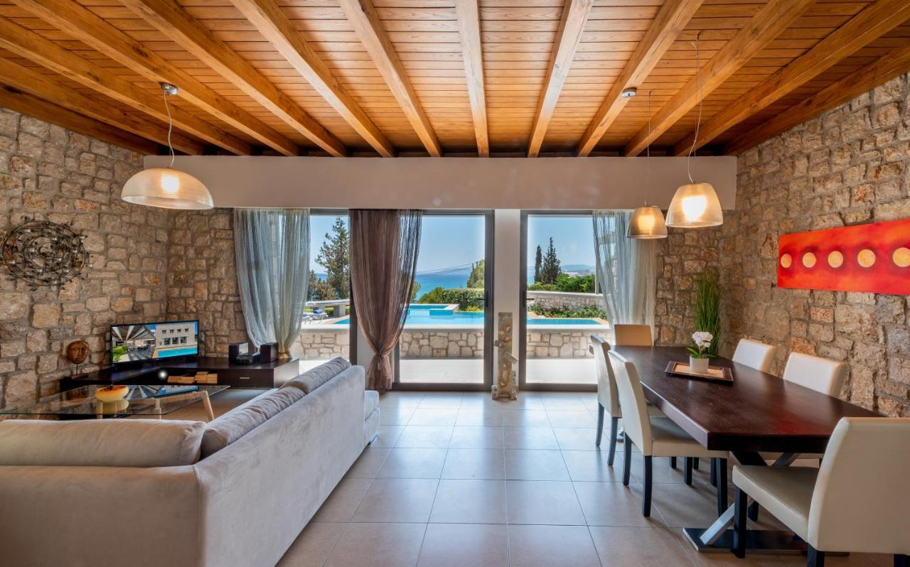 Villa Costamare - Enjoy Lazy Days On The Private Pool-Jacuzzi Pefki Kültér fotó